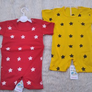 رامپر نوزادی طرح ستاره زرد