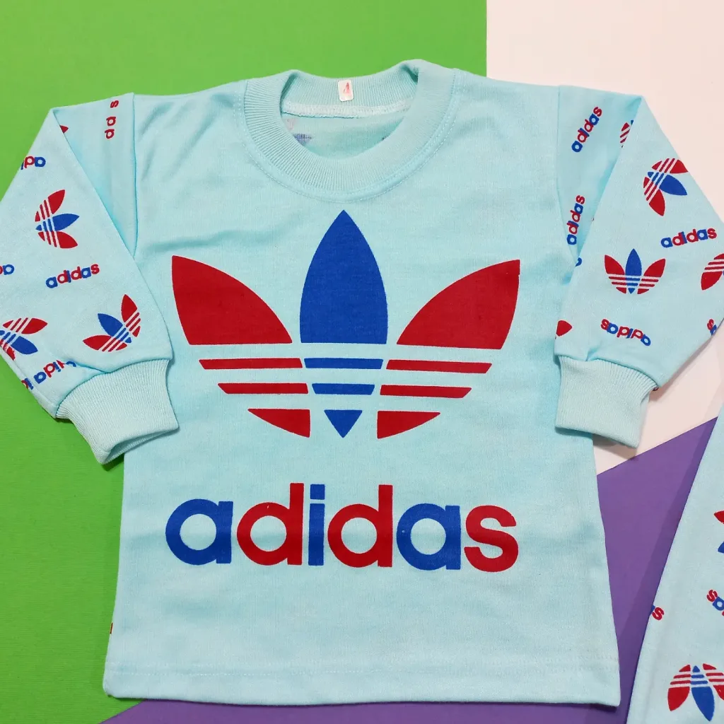 بلوز شلوار آدیداس Adidas سایز 4،5،6 آبی 1