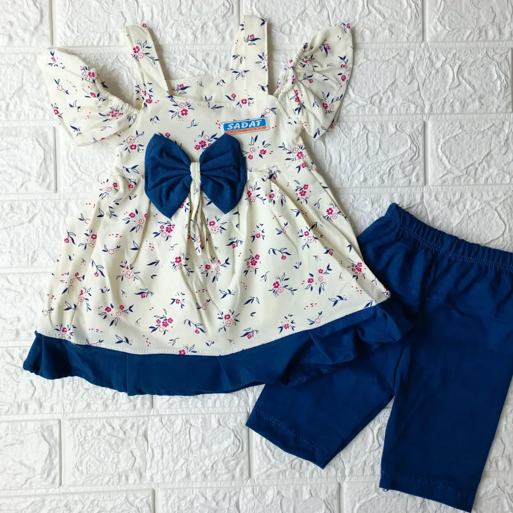 سارافون شلوارک سایز 30، 35 کد 2129 نباتی