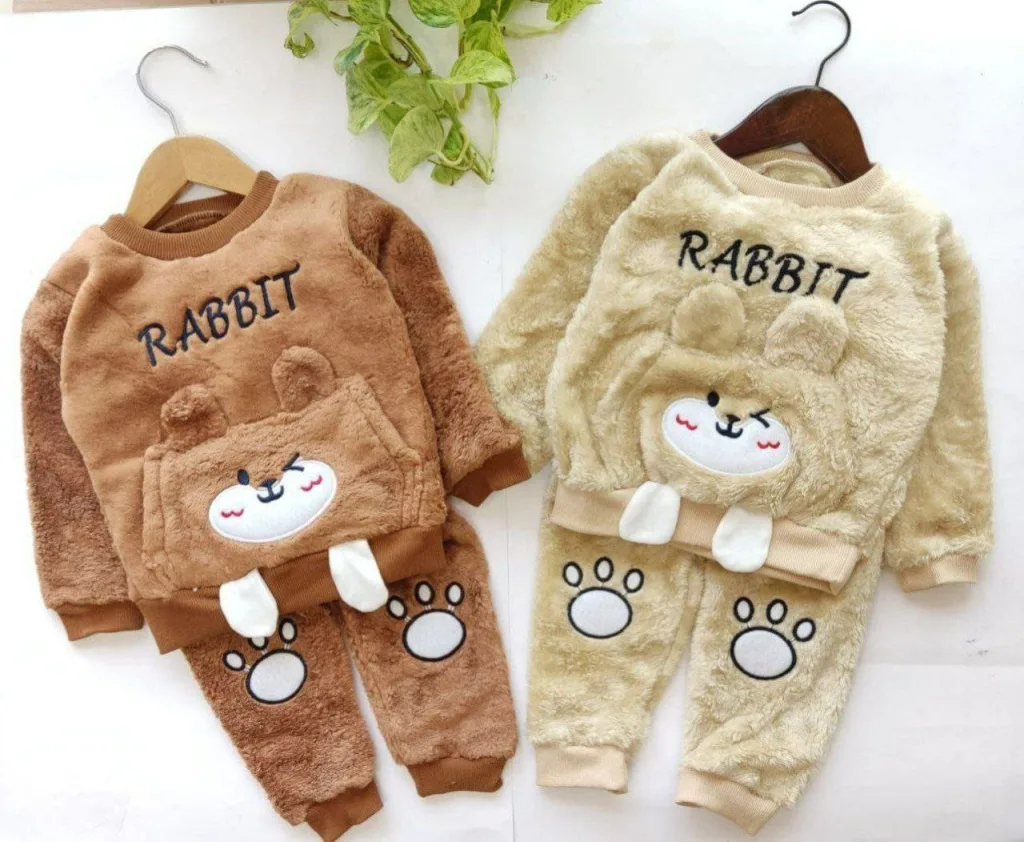 بلوز شلوار پولیشی ربیت Rabbit سایز 3،4 کد 2340