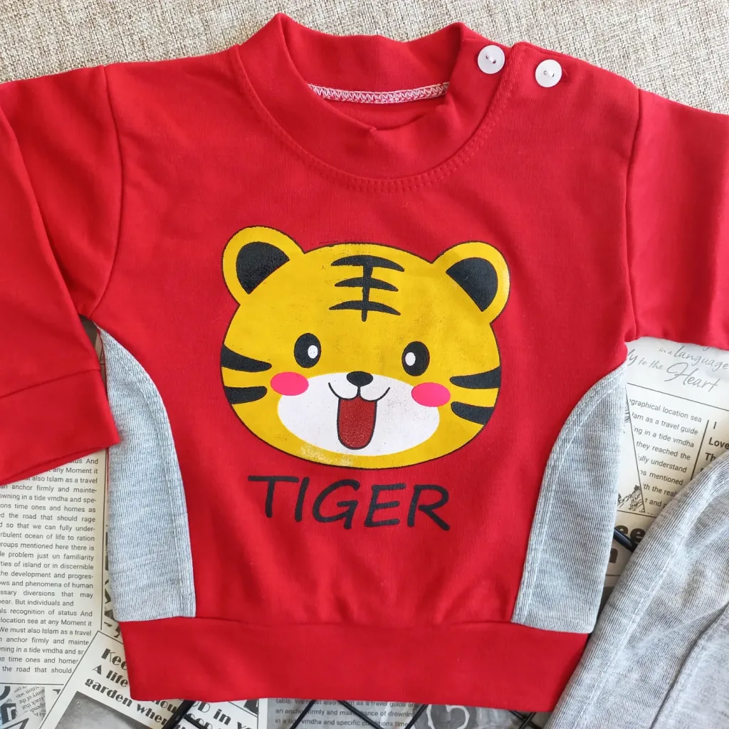 بلوز شلوار ببر سایز 2،3 کد 2375 1