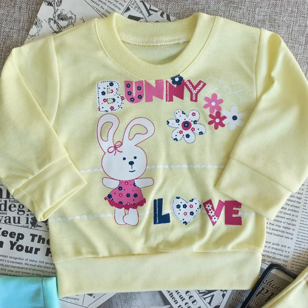 بلوز شلوار خرگوش سایز 30 تا 45 کد 2377 1