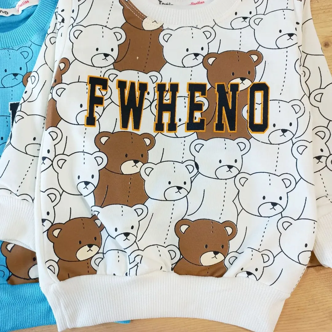 بلوز شلوار خرسی FWHENO کد 2855 2