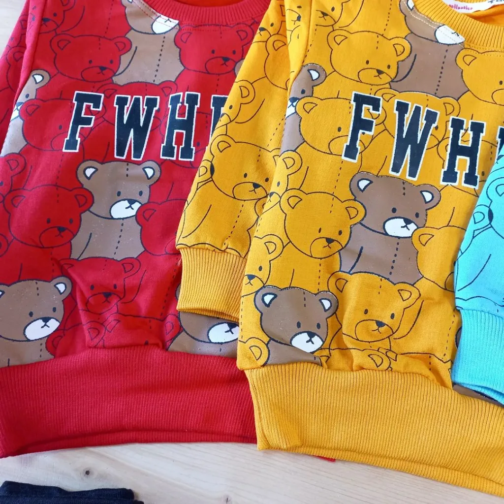 بلوز شلوار خرسی FWHENO کد 2855 1