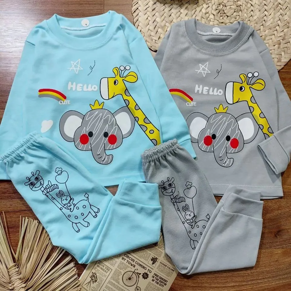 بلوز شلوار فیل و زرافه کد 2895 3