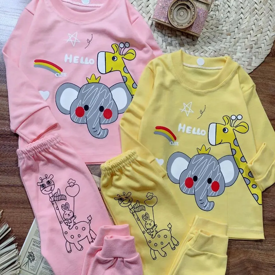 بلوز شلوار فیل و زرافه کد 2895 1