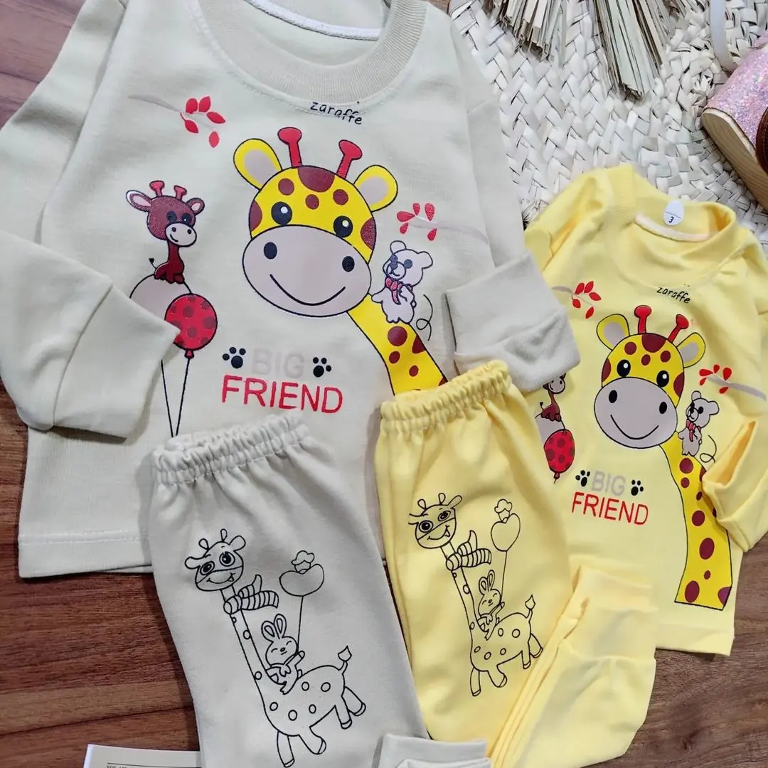 بلوز شلوار زرافه big friend سایز 2،3 کد 2935 2
