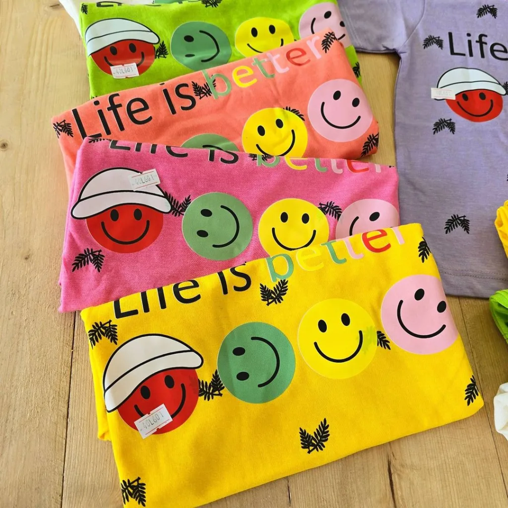 تیشرت شلوارک استیکر کد 3349 1