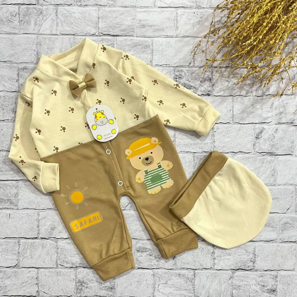 سرهمی کرم قهوه ای Safari کد 3478