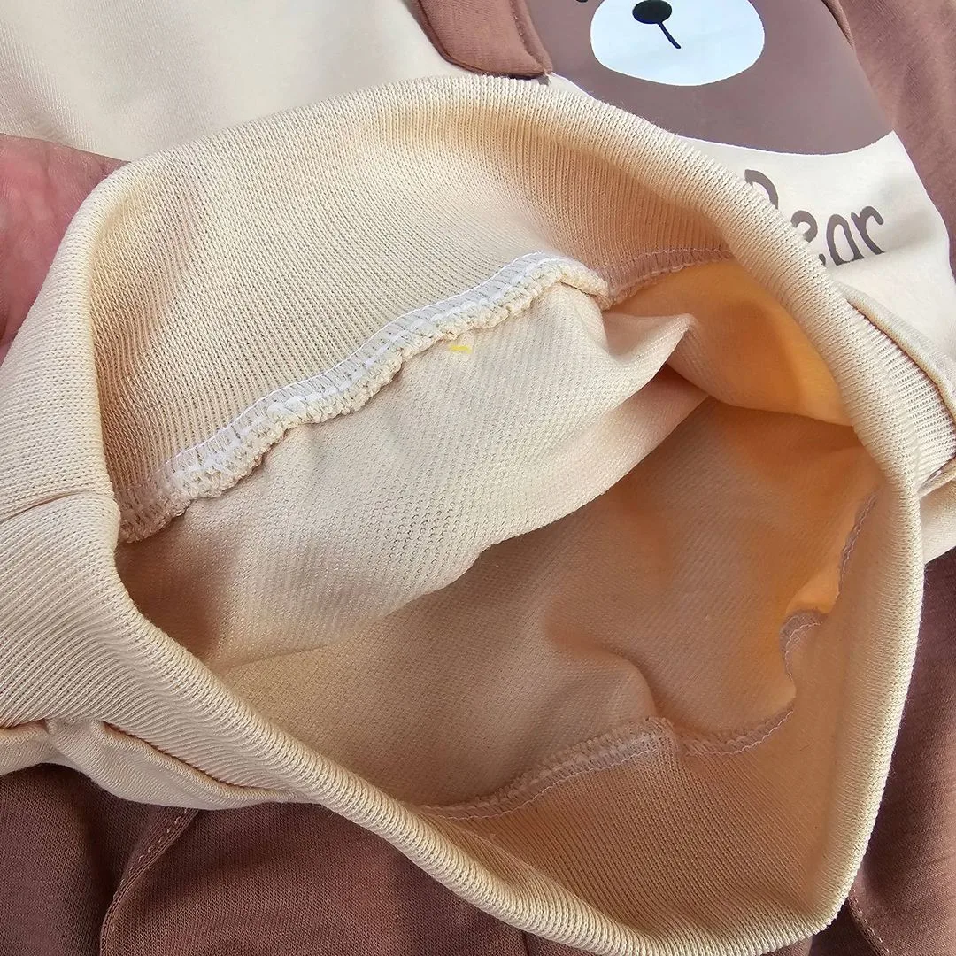بلوز شلوار خرس گوش دار کد 2519 2