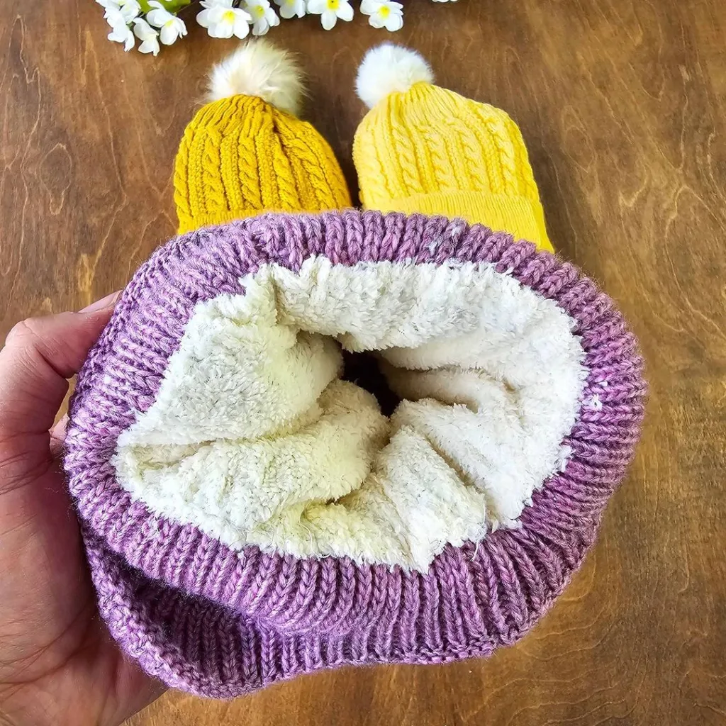 کلاه شال گردنی بافت تدی کد 3713 2
