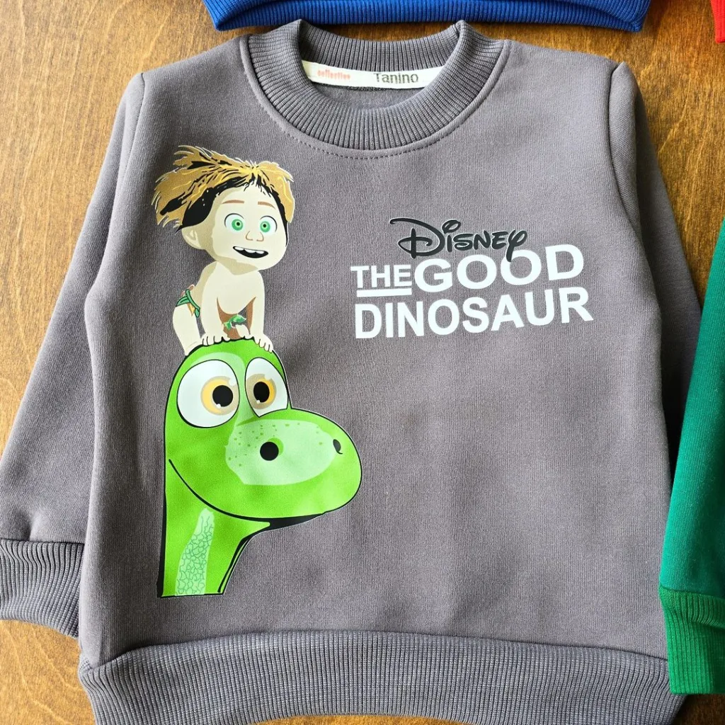 بلوز شلوار توکرکی پسر و دایناسور کد 3775 1