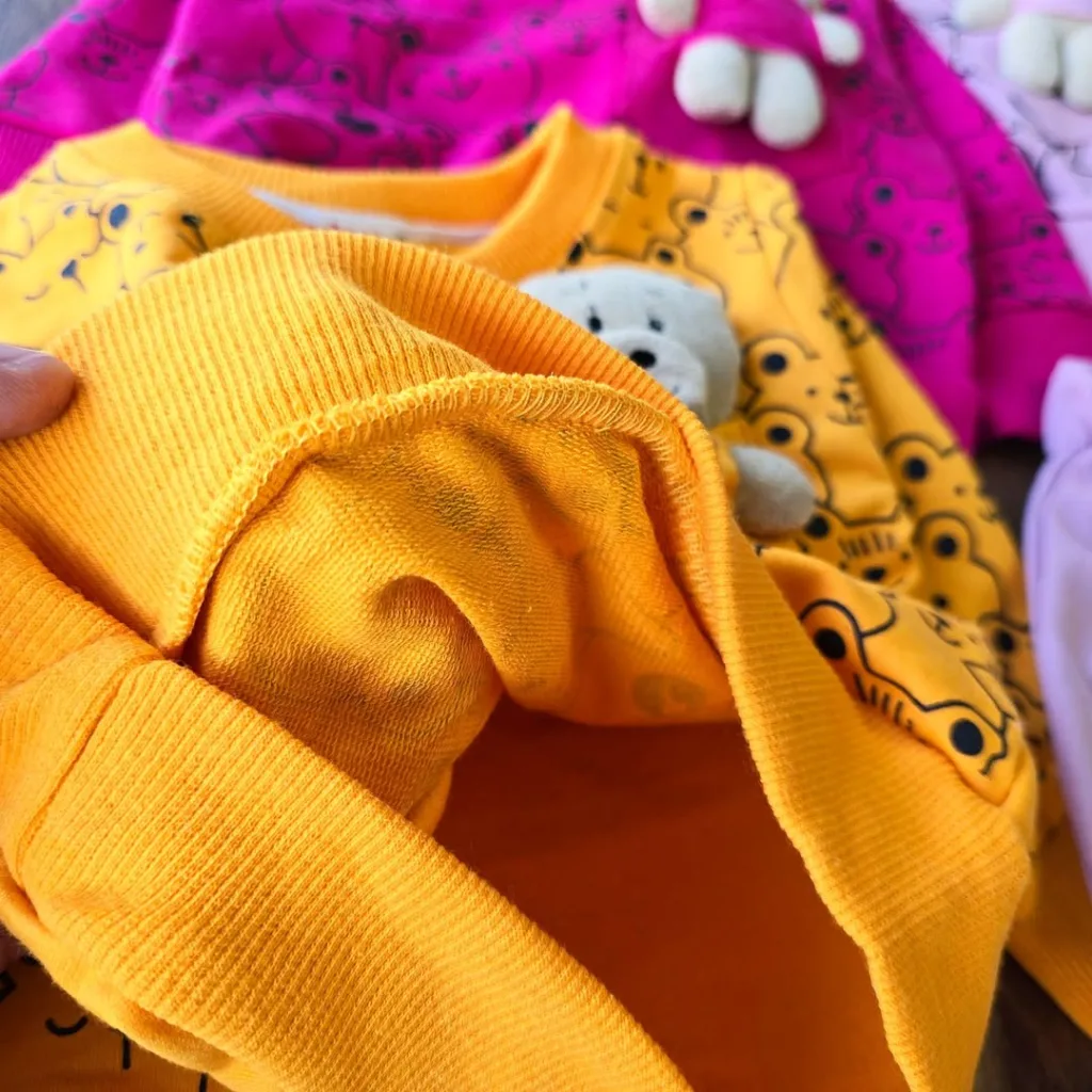 بلوز شلوار خرس عروسک دار کد 3858 2
