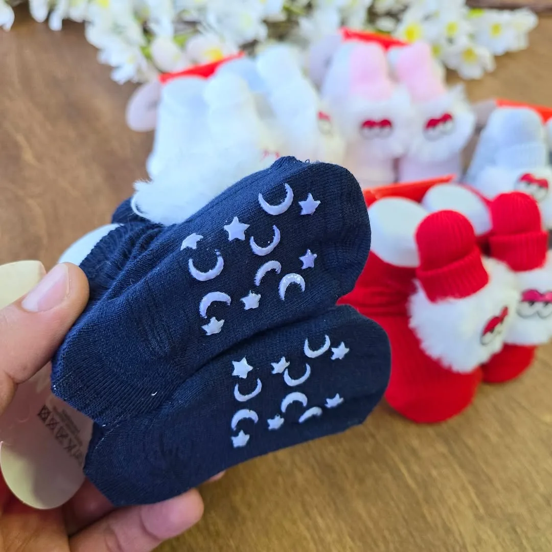 جوراب عروسکی کلاه دار کد 3892 2