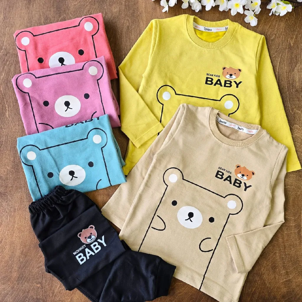 بلوز شلوار خرس baby کد 3740