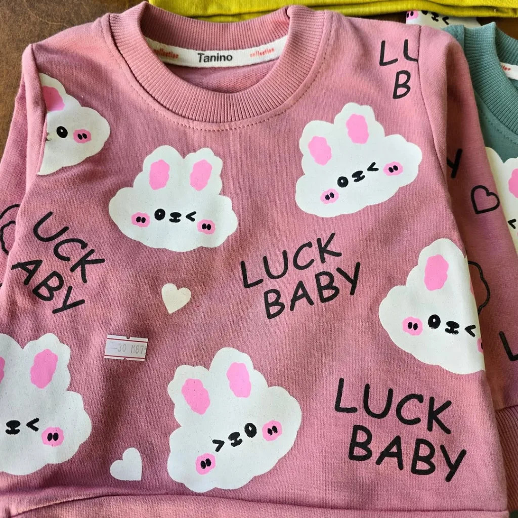 بلوز شلوار خرگوش Luck کد 4013