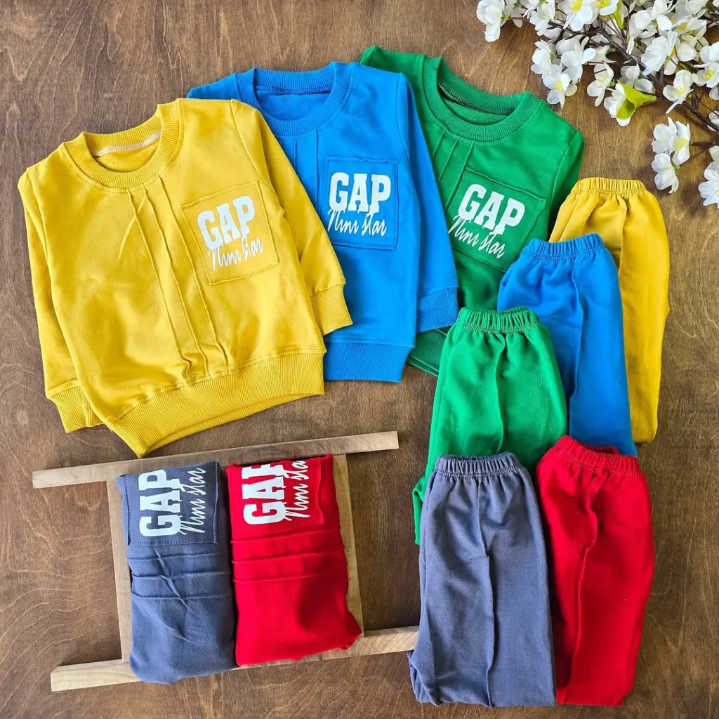 بلوز شلوار پنبه دورس GAP کد 4017