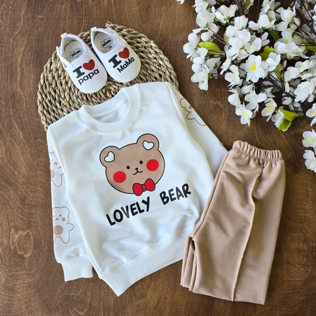 بلوز شلوار خرس lovely سایز 35 تا 45 کد 2418
