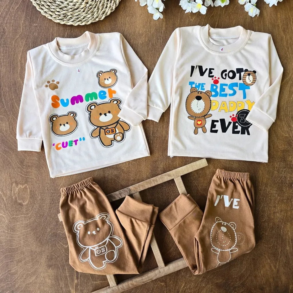 بلوز شلوار daddy و summer کد 4130