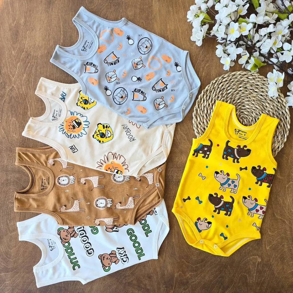 بادی رکابی چند طرح سایز 4 تا 6 کد 4176