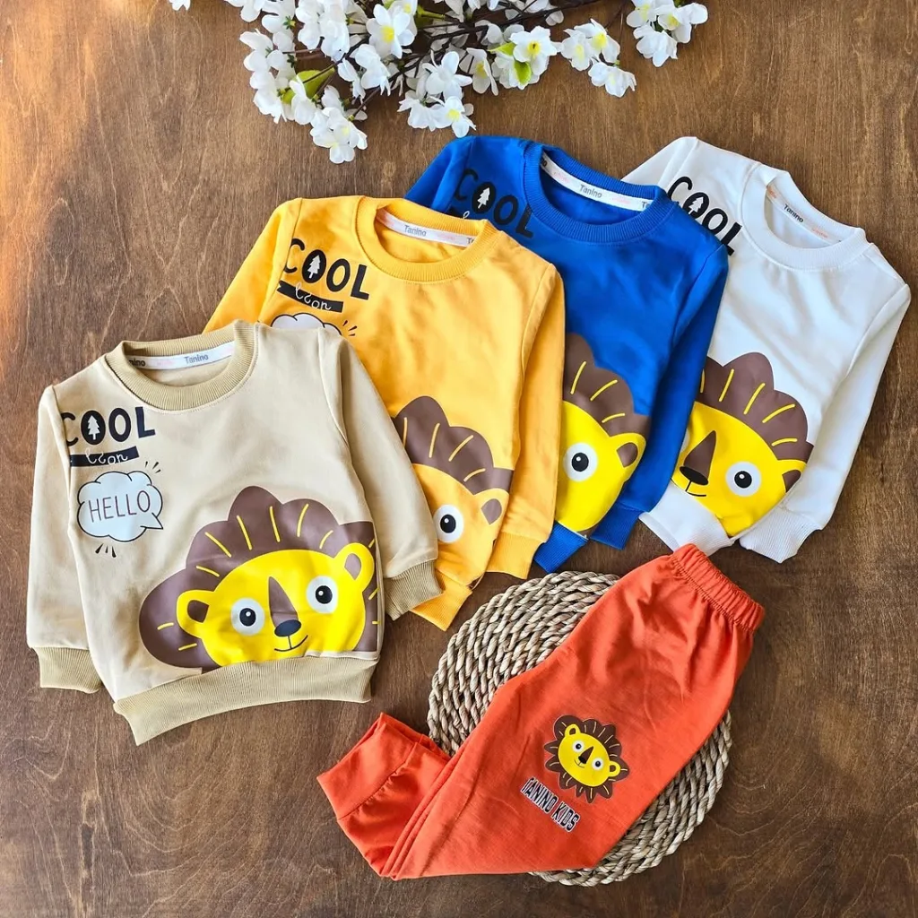 بلوز شلوار شیر cool سایز 35 تا 45 کد 4220