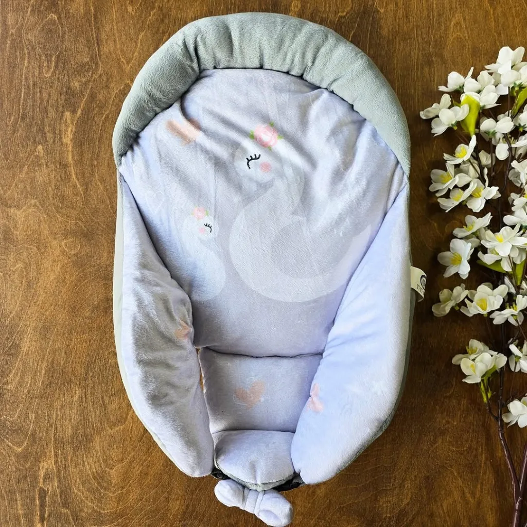 قنداق سوئیسی مخمل (آغوشی نوزاد) کد 4295