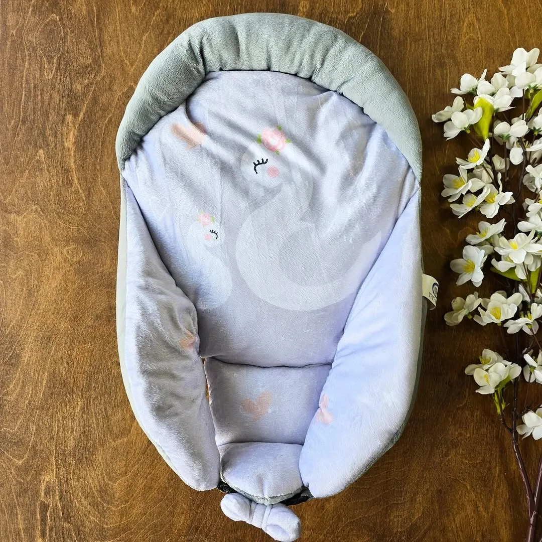 قنداق سوئیسی مخمل (آغوشی نوزاد) کد 4295