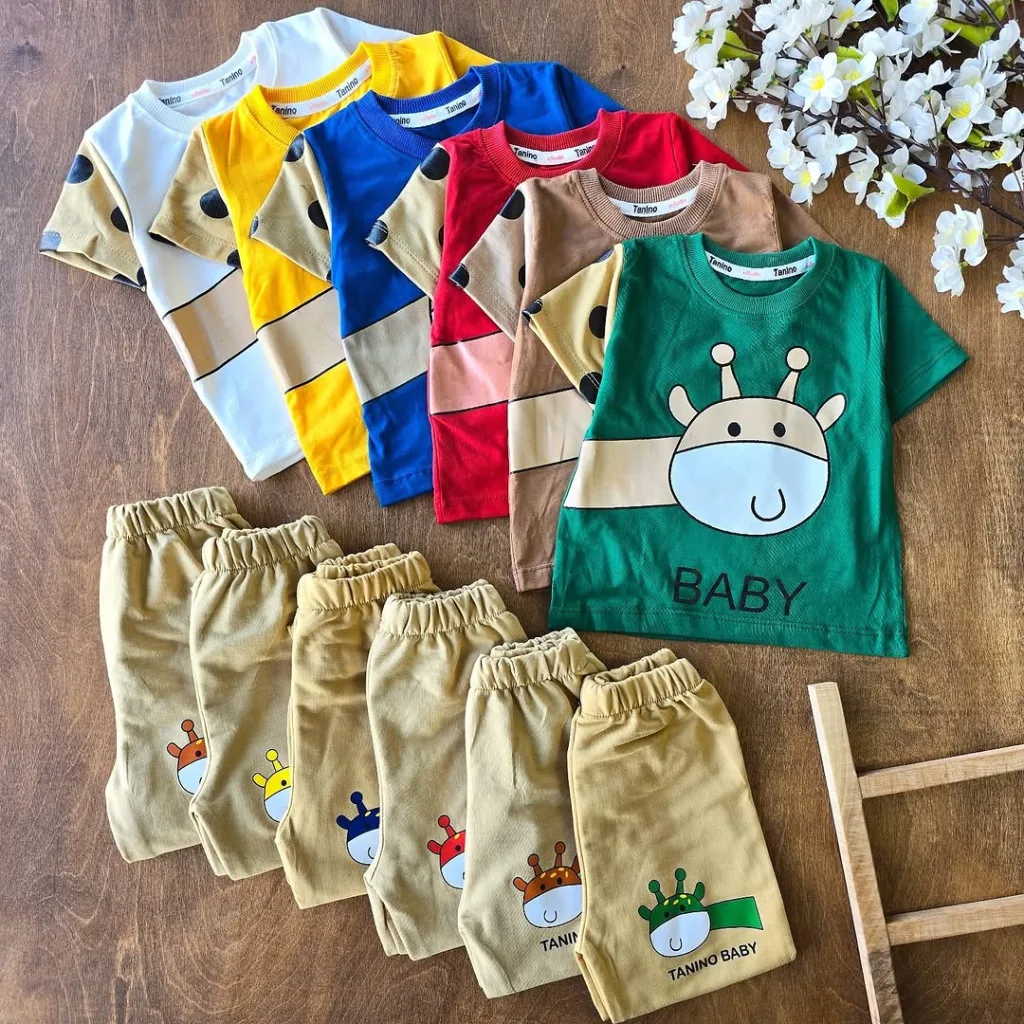 تیشرت شلوار زرافه baby کد 4323