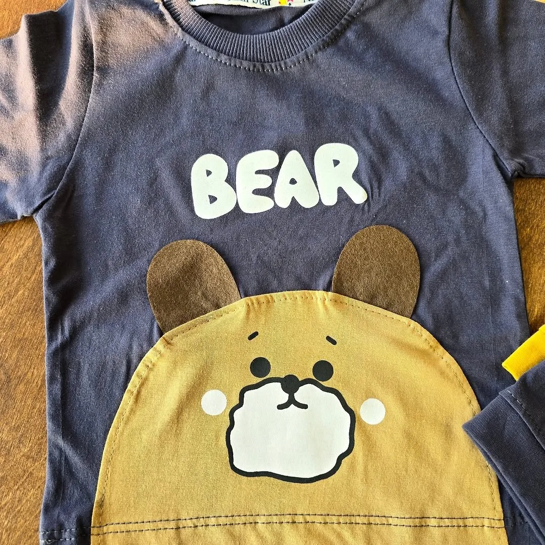 تیشرت شلوارک خرس گوش دار Bear کد 4242