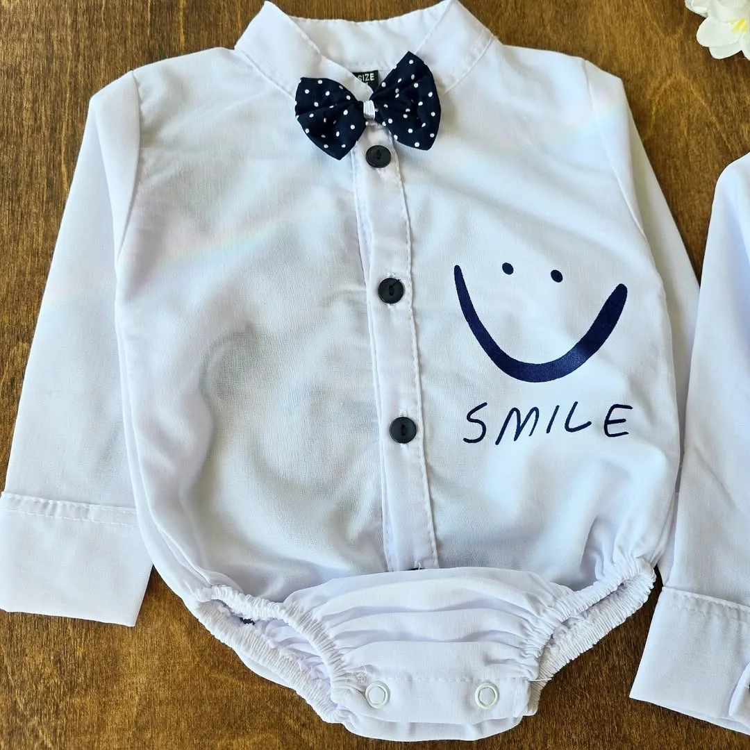 زیردکمه آستین بلند مجلسی لبخند smile کد 4455