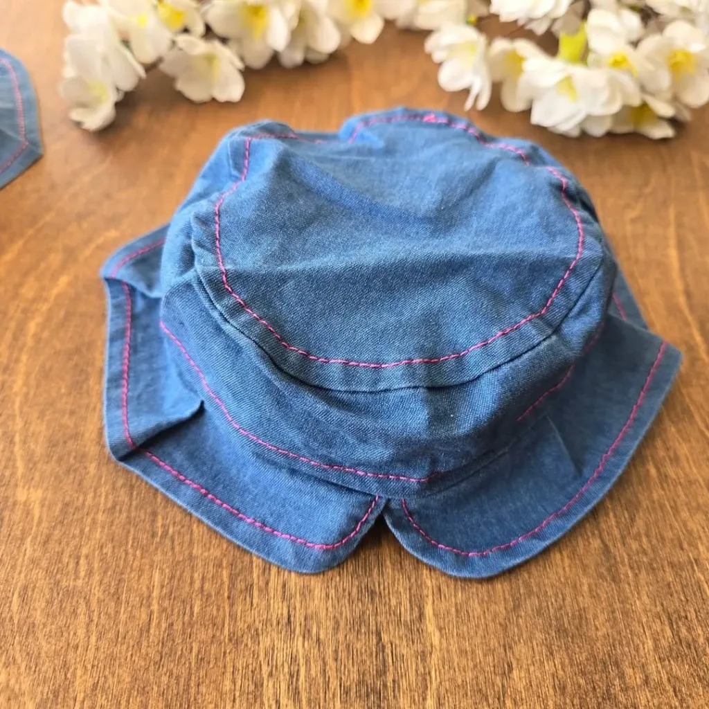 سارافون و کلاه لی گلدوزی کد 4087