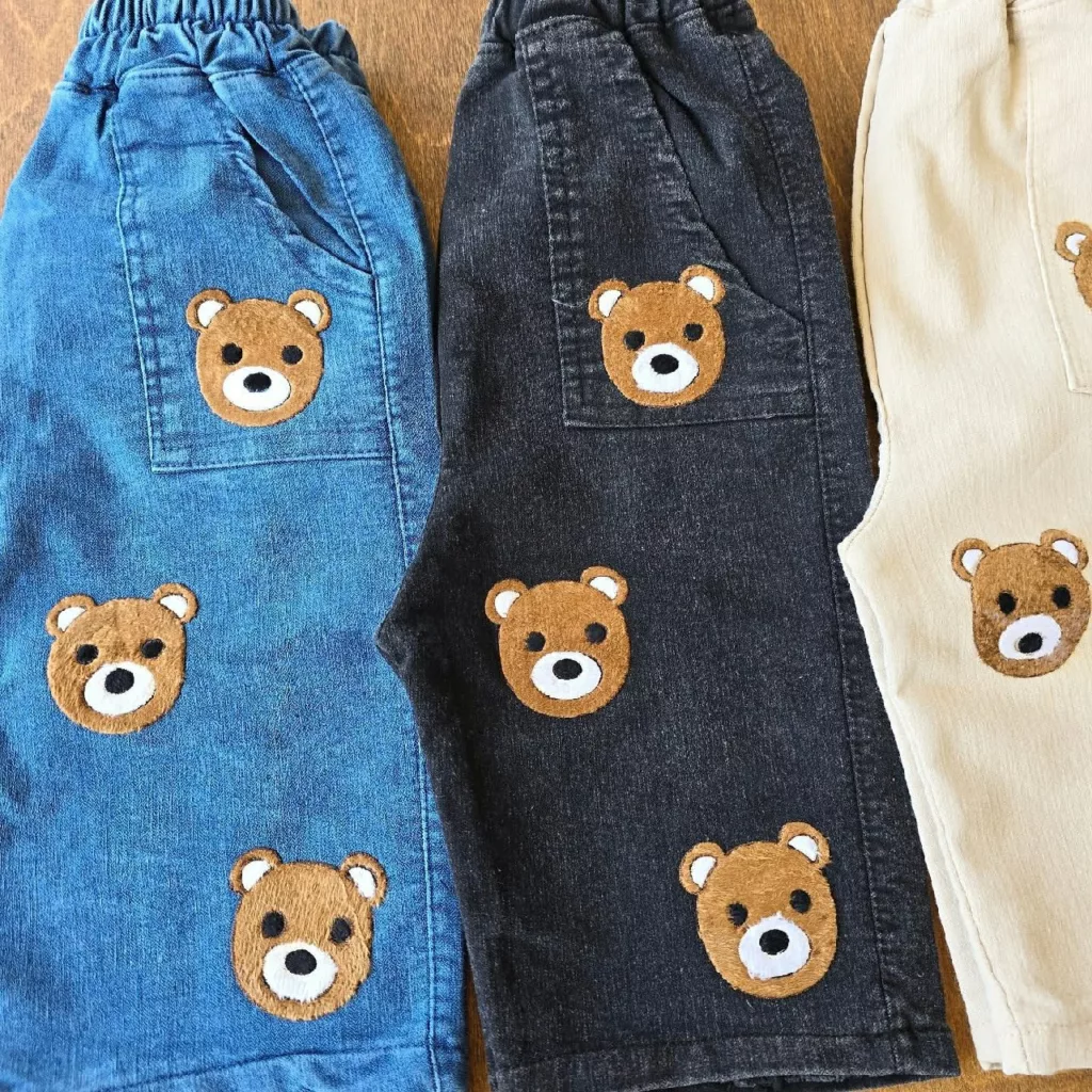 شلوارک لی خرس تدی سایز 50 تا 60 کد 4580