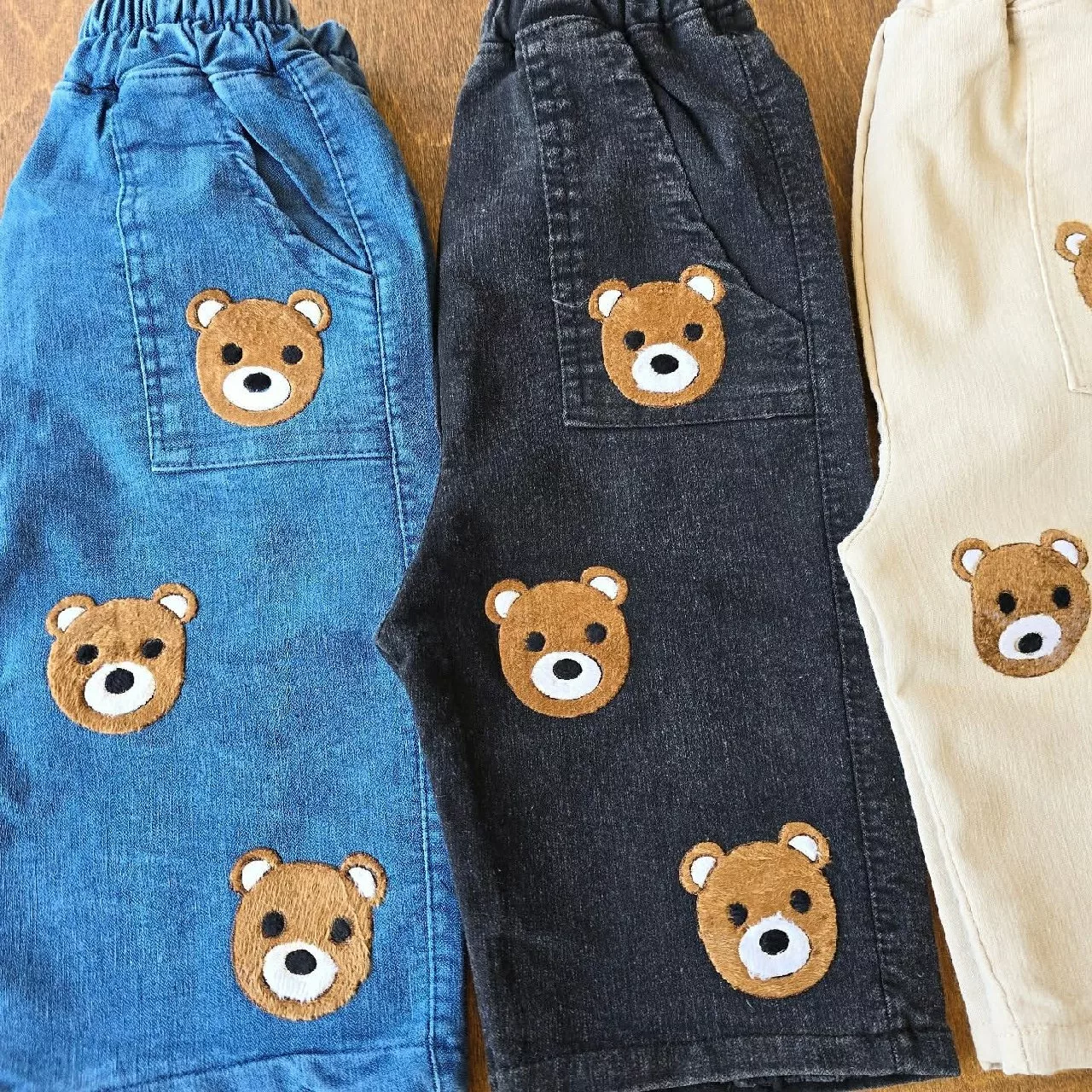 شلوارک لی خرس تدی سایز 50 تا 60 کد 4580