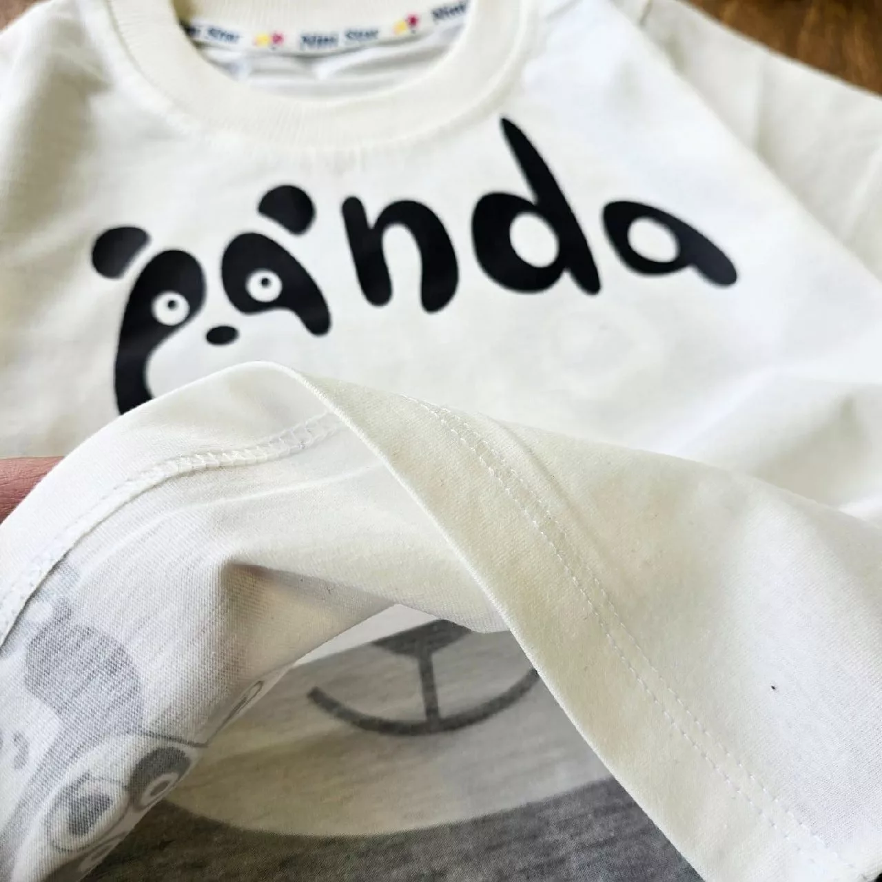 تیشرت شلوارک طرح پاندا panda کد 4595