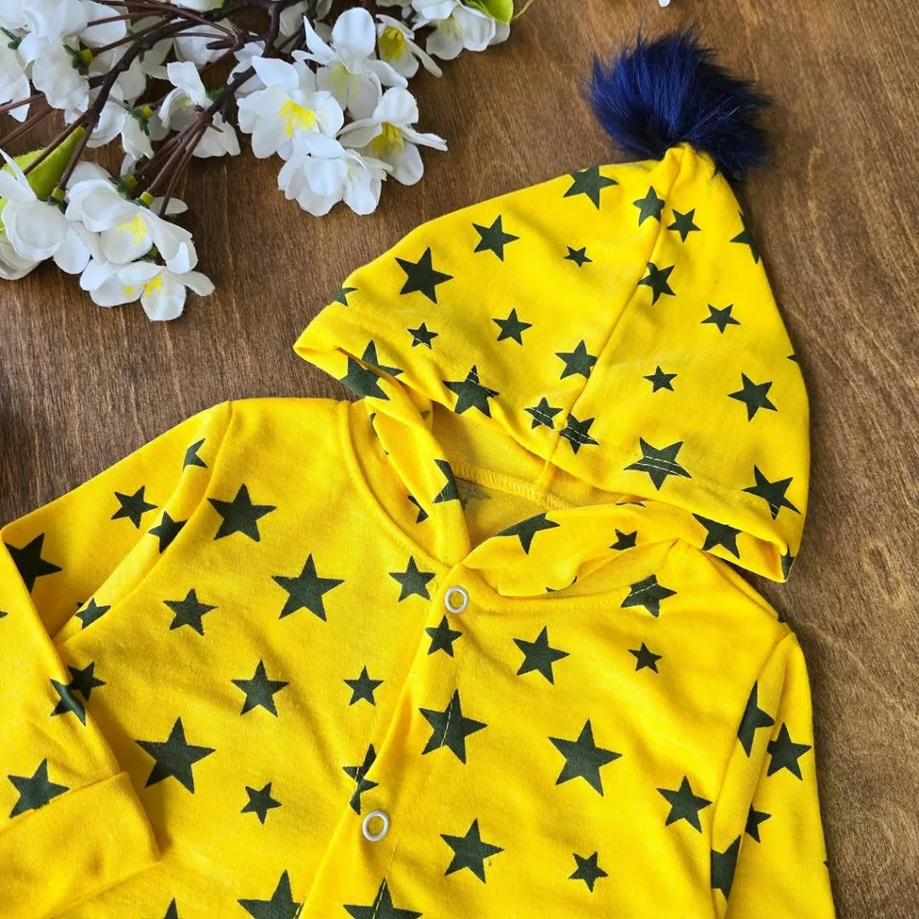 سرهمی نوزادی ستاره زرد کد 1623