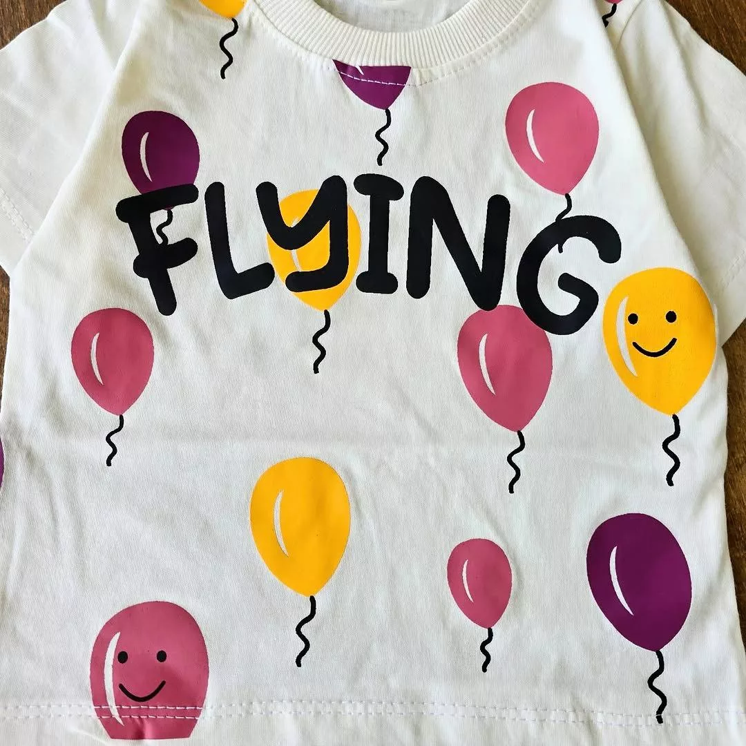 تیشرت شلوارک بادکنکی flying کد ۴۷۰۲