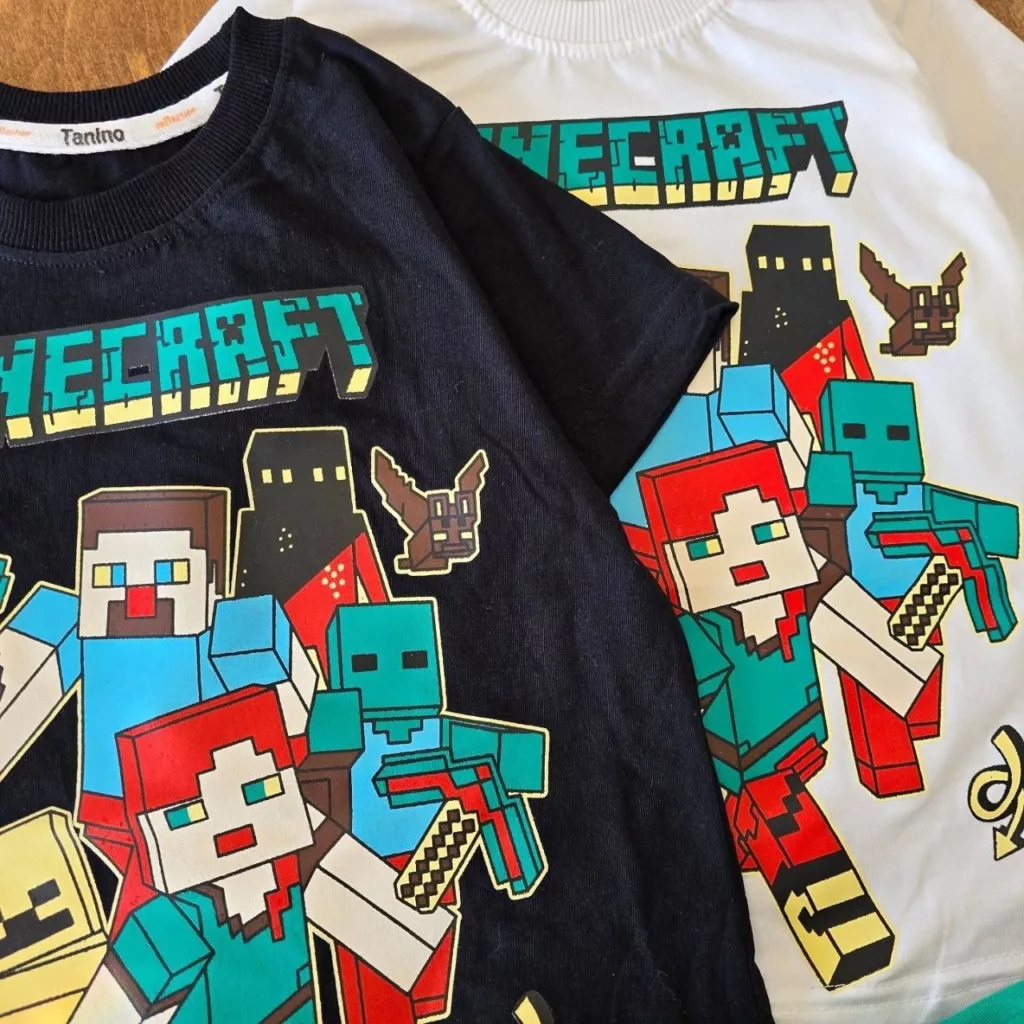 تیشرت شلوارک کتان گروه ماینکرافت سایز ۴۵،۵۰ کد ۴۹۱۳