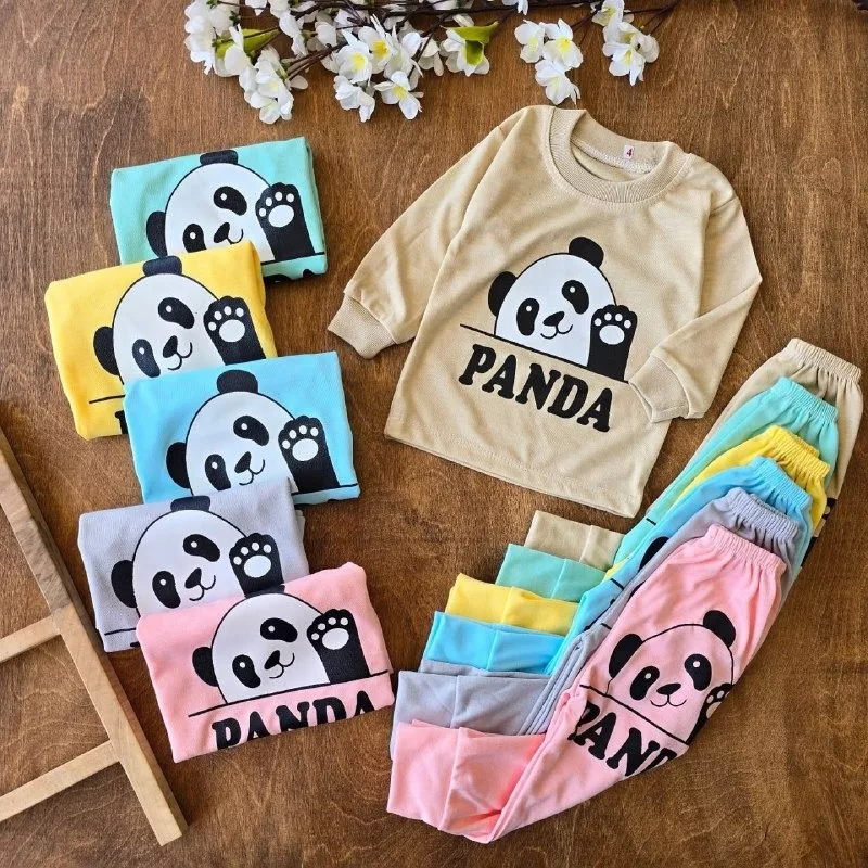 بلوز شلوار خرس پاندا panda سایز ۴ تا ۶ کد ۴۹۰۵