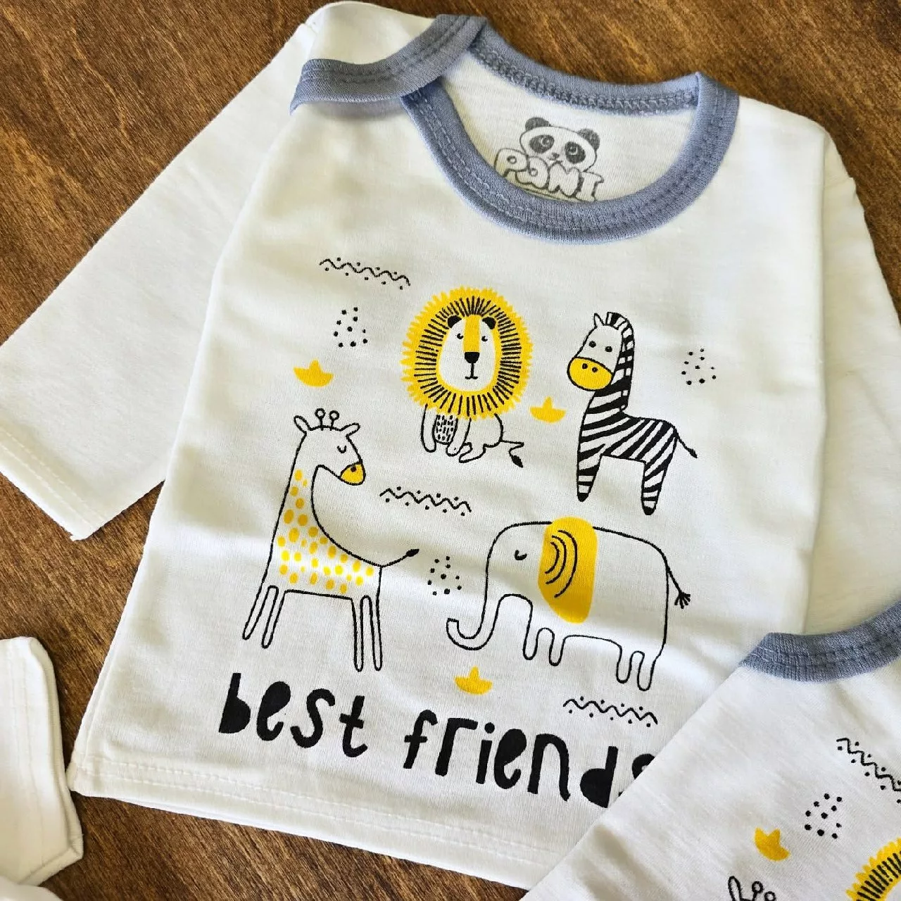 ست ۵ تکه حیوانات best friends (یقه فرشته) کد 1866