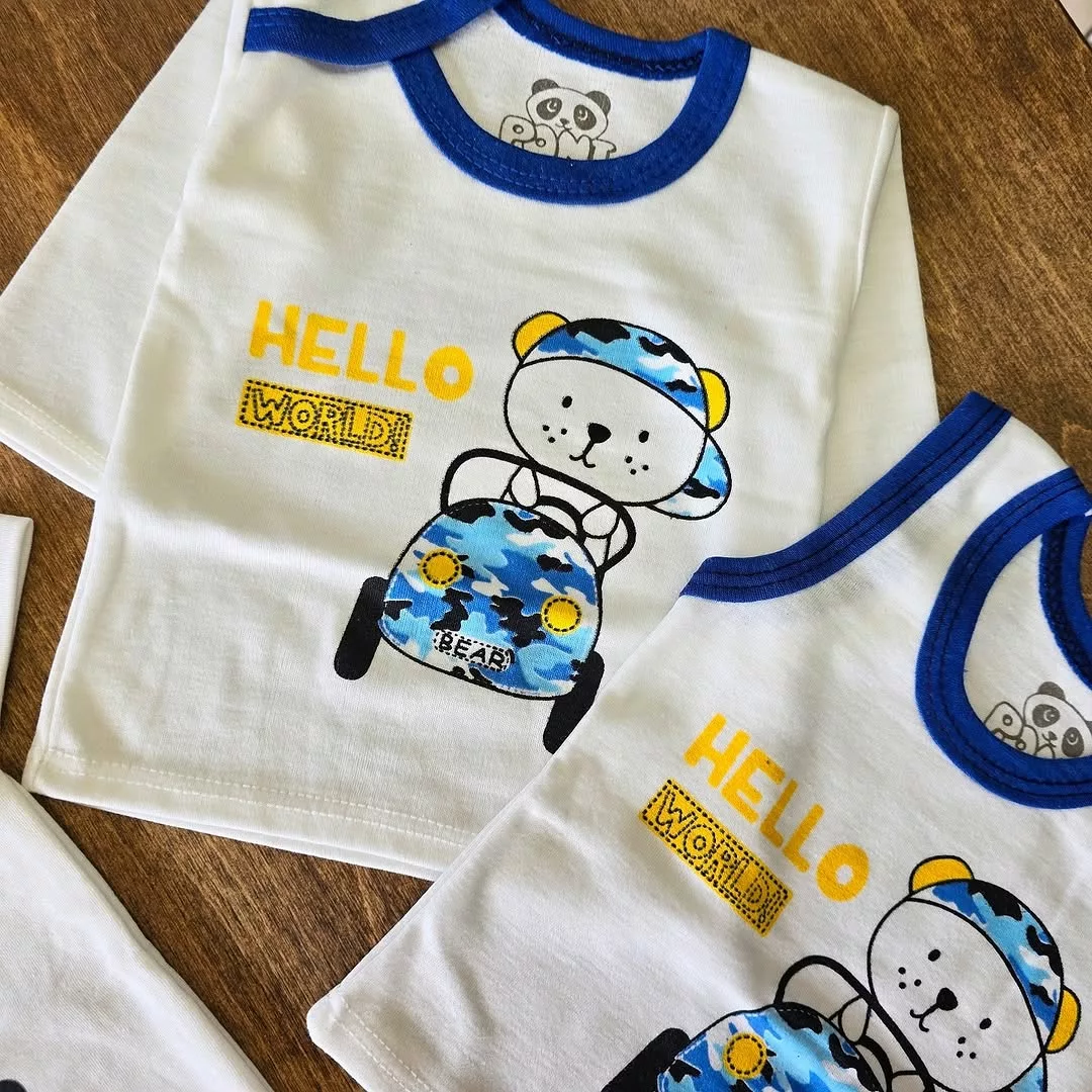 ست ۵ تک خرس و ماشین hello world کد 1750