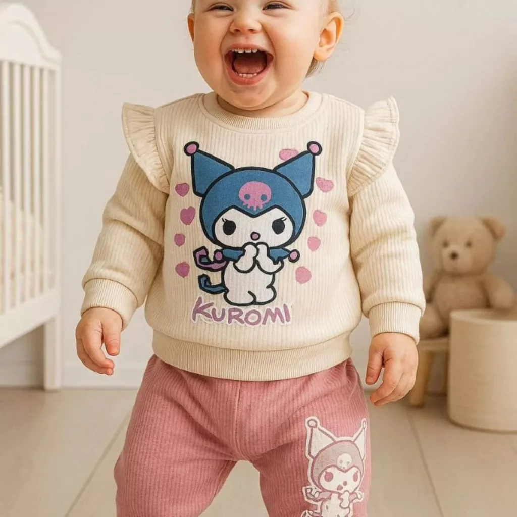 بلوز شلوار کبریتی کرومی سایز ۳۵ تا ۴۵ کد ۵۰۵۲