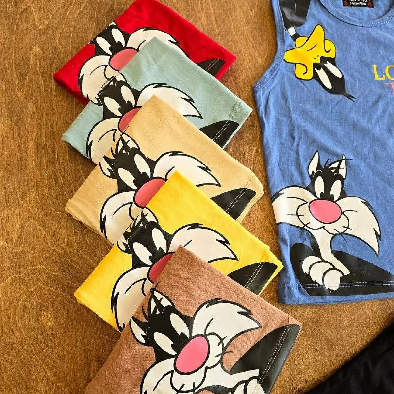 تاپ شلوارک Looney Tunes سایز ۵۰،۵۵ کد ۴۹۳۷