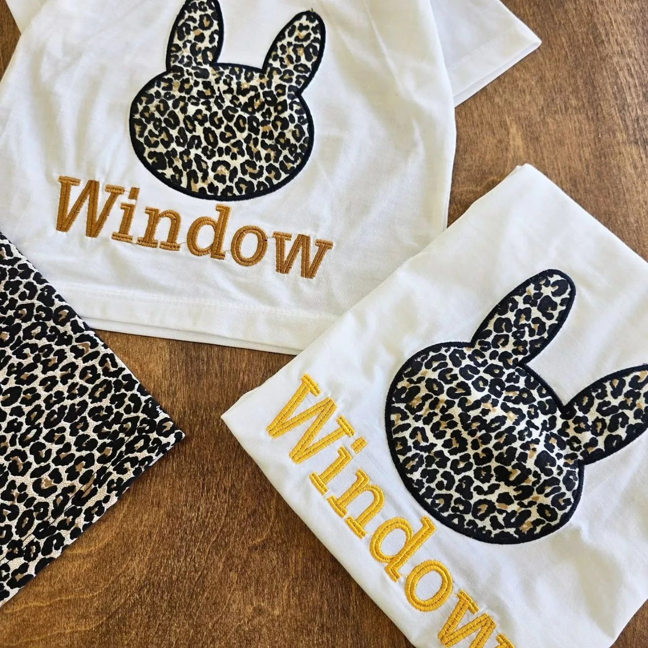 تیشرت شلوارک پلنگی window سایز ۳۵،۴۰ کد ۴۹۹۴