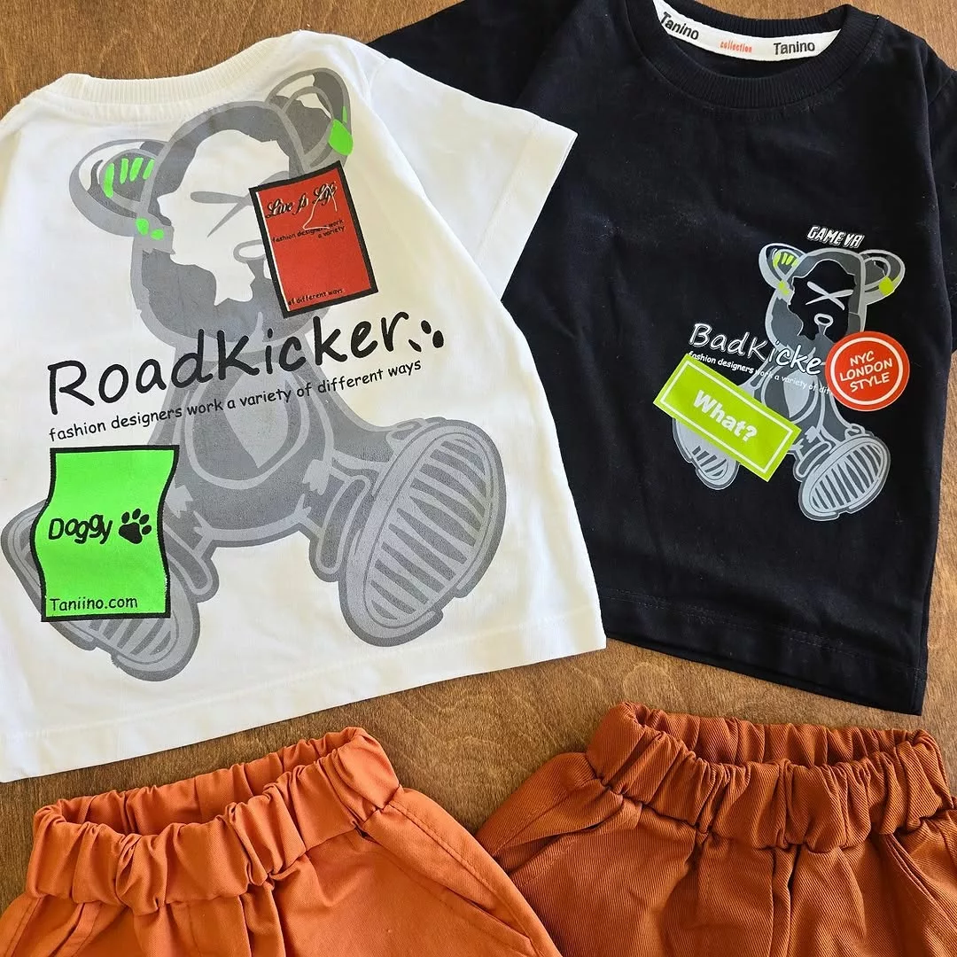 تیشرت شلوارک خرس Road Kicker سایز 35 تا 45 کد 4412