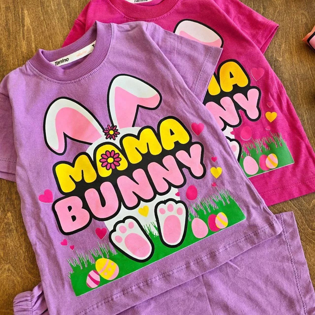 تیشرت شلوارک خرگوش mama bunny سایز ۴۰،۴۵ کد ۵۰۰۵