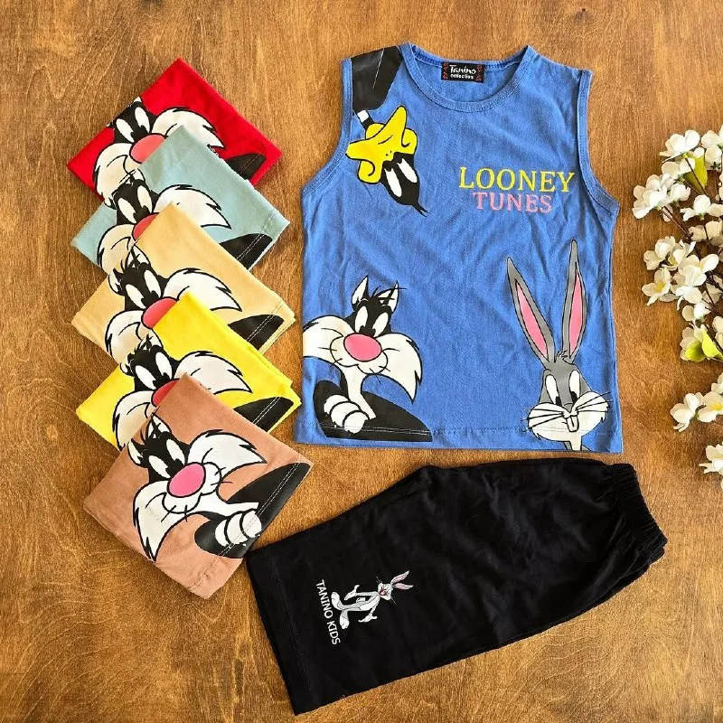 تاپ شلوارک Looney Tunes سایز 40 تا 55 کد ۴۹۳۷