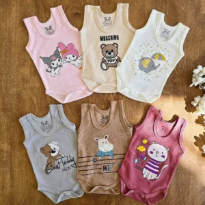 بادی رکابی بیسکویتی سایز ۱ تا ۵ کد ۵۰۲۵