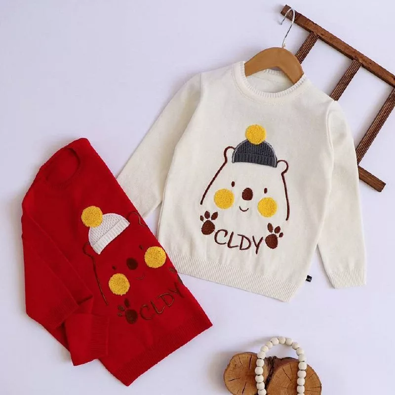 بلوز بافت گپ خرس کلاهدار CLDY کد ۵۰۹۹