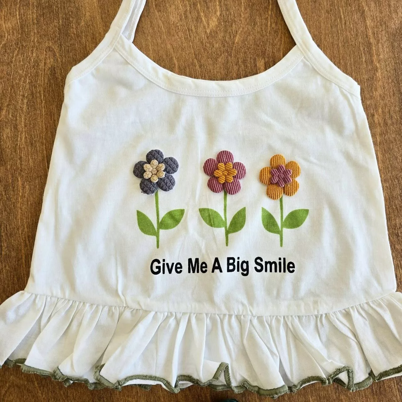 تاپ شلوارک کتان سه گل برجسته big smile سایز ۴۰،۴۵ کد ۵۰۶۱