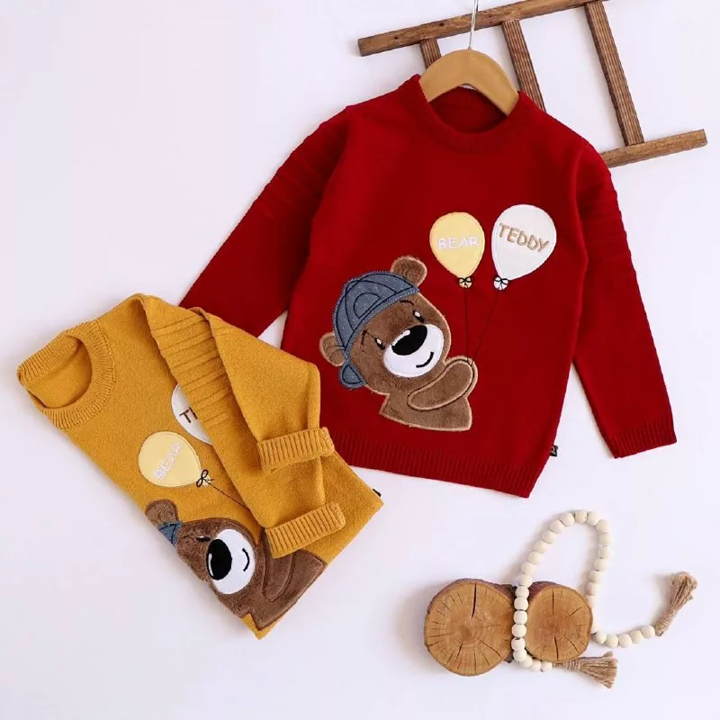 بلوز بافت گپ خرس بادکنکی سایز ۳۰ تا ۵۰ کد ۵۱۰۱